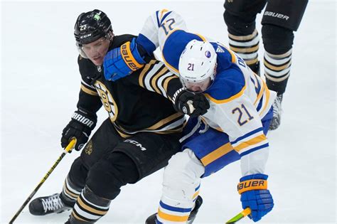 Bruins lose Charlie McAvoy in lifeless 3-1 loss to Buffalo